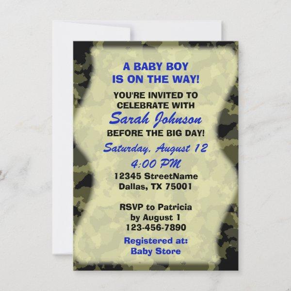 Baby Boy - Camo Themed