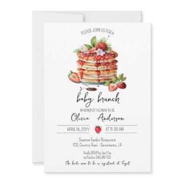 Baby Brunch Shower pancake
