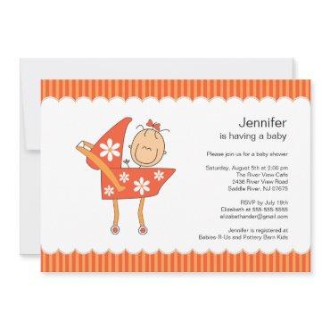 Baby Carriage  Stick Figure