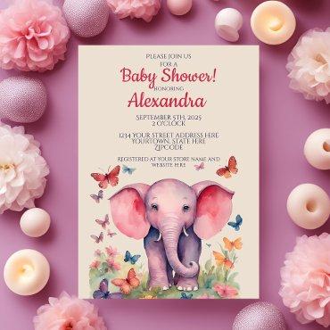 Baby Elephant Pink Girls