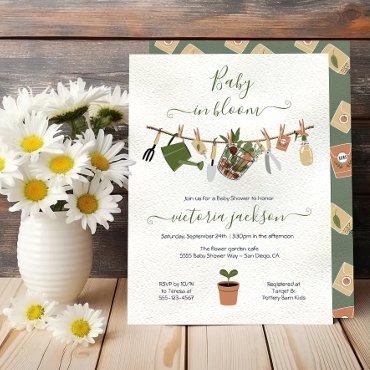 Baby in Bloom Boho Garden