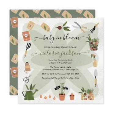 Baby in Bloom Boho Garden