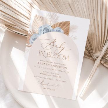 Baby in Bloom Boho Pampas Grass Boy