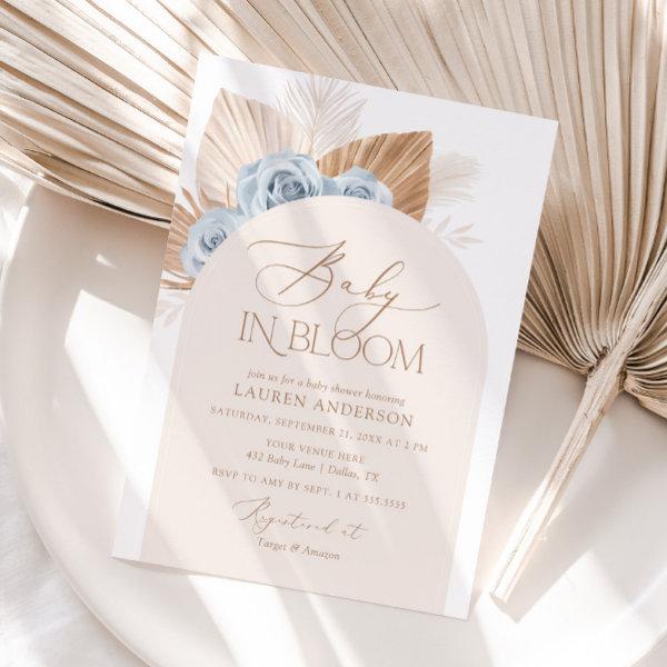 Baby in Bloom Boho Pampas Grass Boy