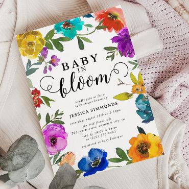 Baby in Bloom Bright & Bold Floral