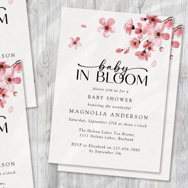 Baby in Bloom Cherry Blossom