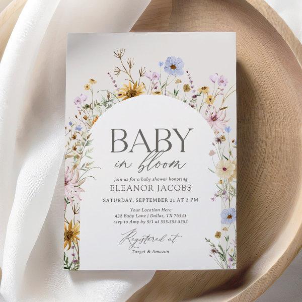 Baby in Bloom Spring Wildflower