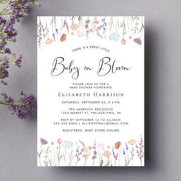 Baby in Bloom  Wildflower