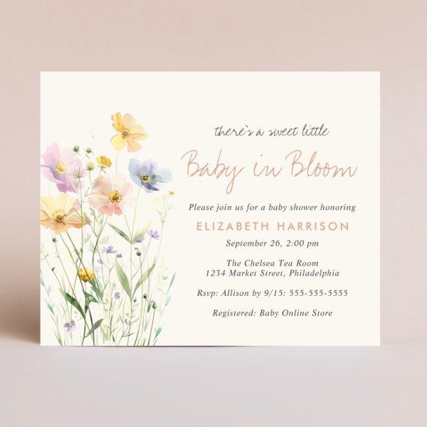 Baby In Bloom Wildflower