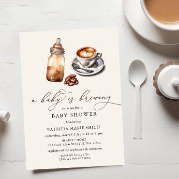 Baby is Brewing Coffee Gender Neutral