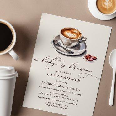 Baby is Brewing Coffee Gender Neutral