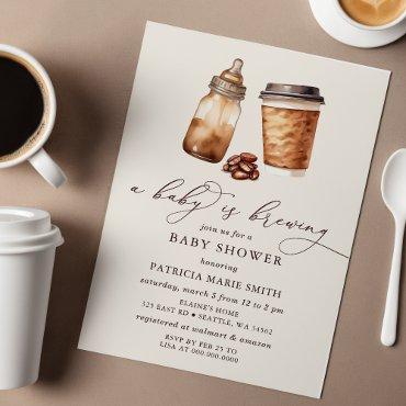 Baby is Brewing Coffee Gender Neutral