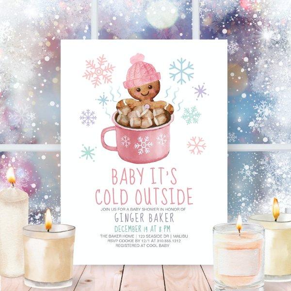 Baby It's Cold Cookies & Cocoa Girl