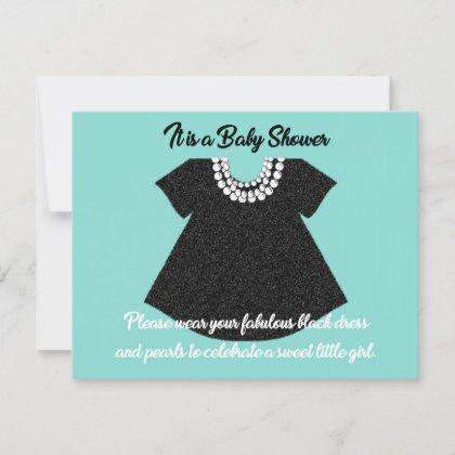 BABY Little Black Dress Baby Shower Party