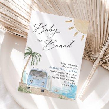 Baby On Board Baby Shower