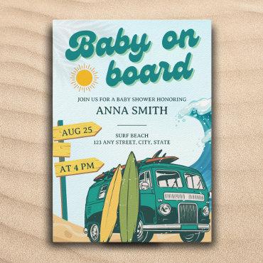 Baby on Board Surf Beach