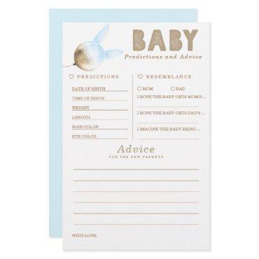 Baby Predictions and Advice Baby Shower Game