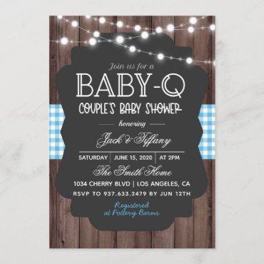 Baby-Q Barbecue Baby Shower Invitation