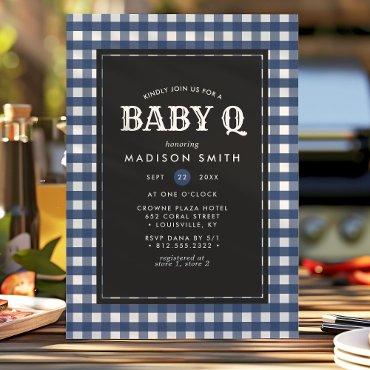 Baby Q Barbeque Blue Summer Country