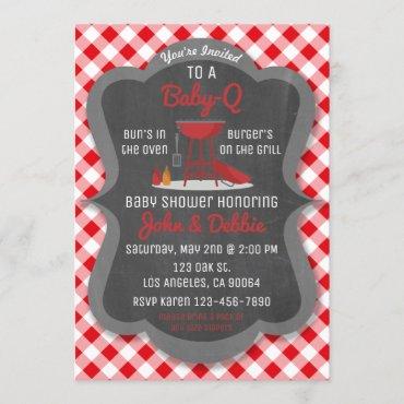 Baby Shower Barbecue  - Baby-Q Party