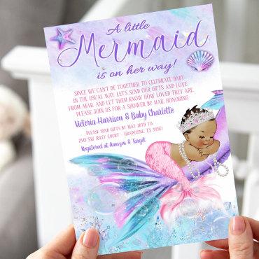 Baby Shower By Mail Ethnic Mermaid