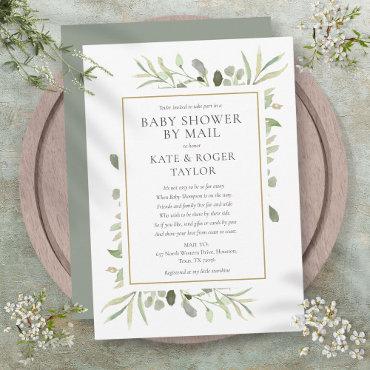 Baby Shower By Mail Long Distance Greenery