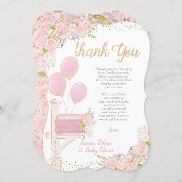 Baby Shower by Mail Thank You Cards