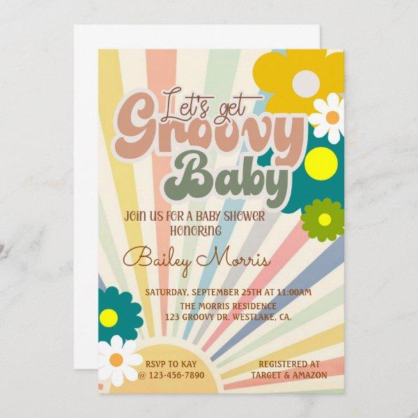 BABY SHOWER, GROOVY BABY