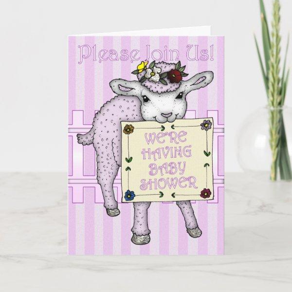 Card Blank sheep