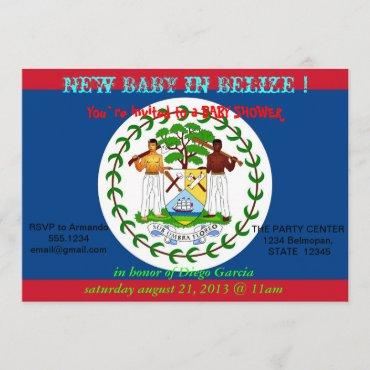 with Flag of Belize
