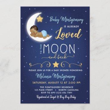 Baby Shower Love You The Moon and Back
