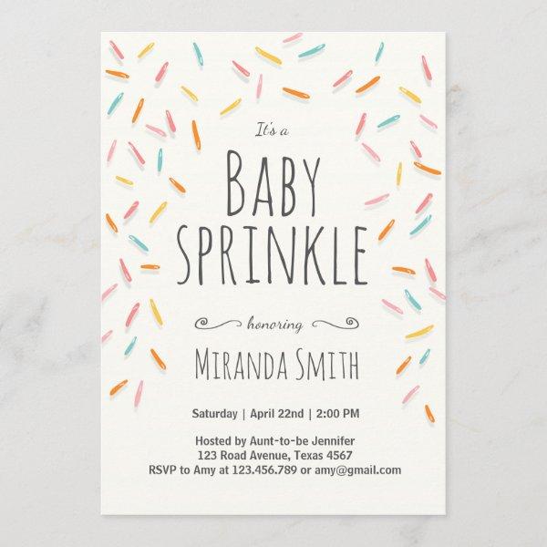 Baby Sprinkle  Sprinkles Confetti