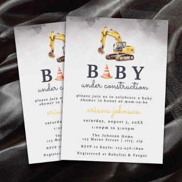 Baby Under Construction Boy