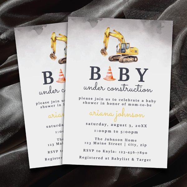 Baby Under Construction Boy