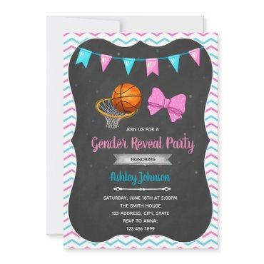 Basketball or Bows gender reveal