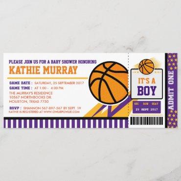 Basketball Ticket Pass