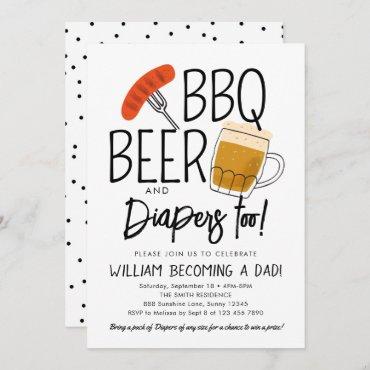 BBQ and Beer  Watercolor