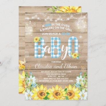 BBQ Baby Shower Invitation Baby Q Couples Shower