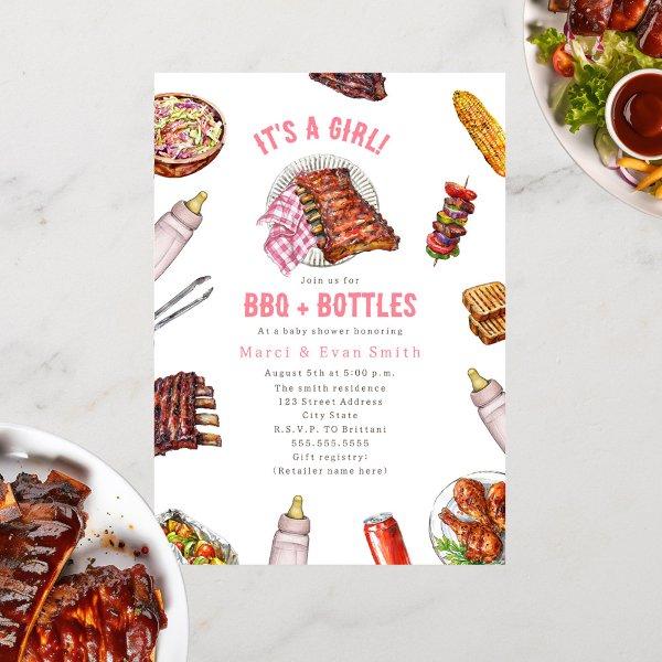 BBQ + Bottles Cookout Girl