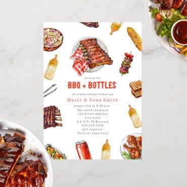 BBQ + Bottles Cookout Neutral Baby Shower