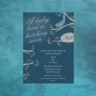 Beautiful Blue Bird Nest Hatching Soon