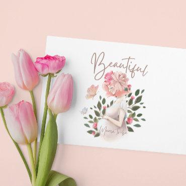 Beautiful Mama To Be Card