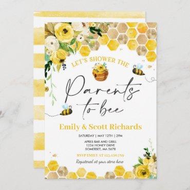 Bee Baby Shower Gender Neutral Parents To Bee Baby