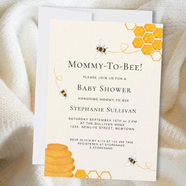 Bee Baby Shower