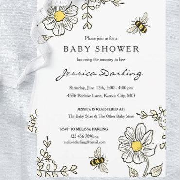 Bee  for Bumble Bee Shower