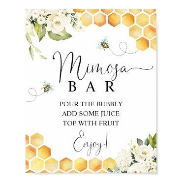 Bee Mimosa Bar Sign