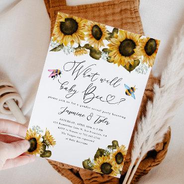 Bee Sunflower Gender Reveal Party