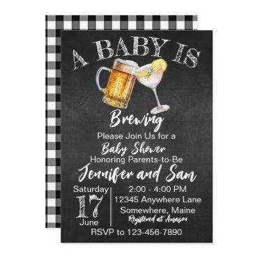 Beer A Baby Is Brewing