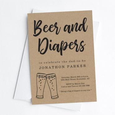 Beer & Diaper Party - Daddy, Guy, Men