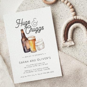 Beer & Diapers Hugs and Chuggs Couples